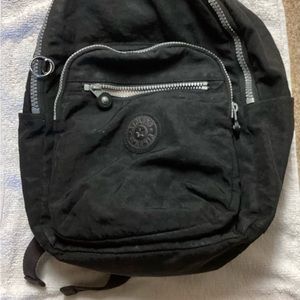 Kipling Women's Seoul Small Backpack Black Noir One Size used $40